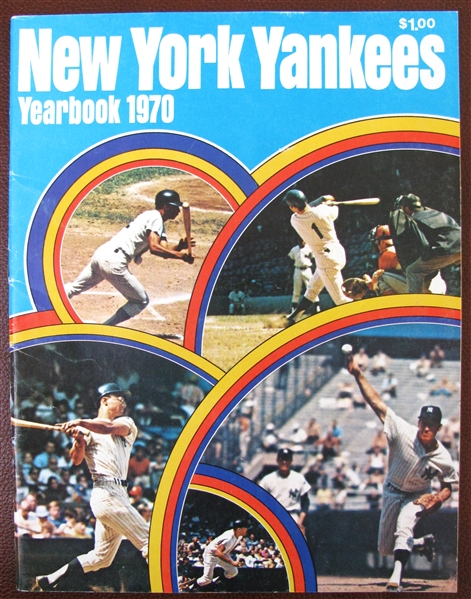 1970 NEW YORK YANKEES YEARBOOK