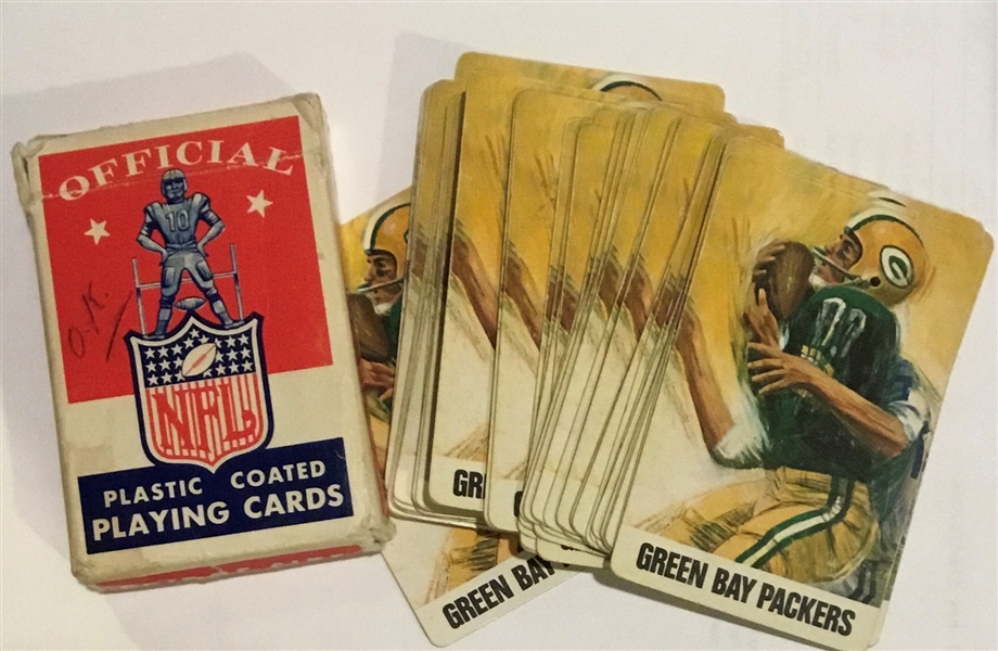60's GREEN BAY PACKERS DAVE BOSS PLAYING CARDS