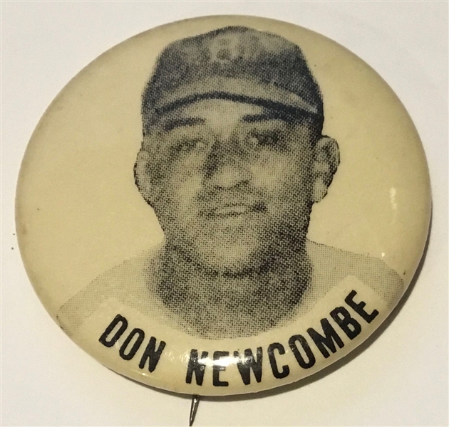 50's BROOKLYN DODGERS DON NEWCOMBE PM-10 PIN