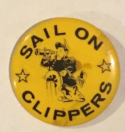 VINTAGE BALTIMORE CLIPPERS SAIL ON PIN