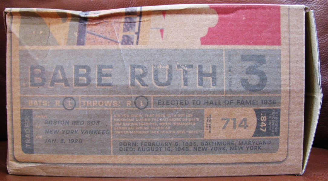 BABE RUTH HORMEL STATUE w/BOX - YANKEE STADIUM GIVE-AWAY w/BOX