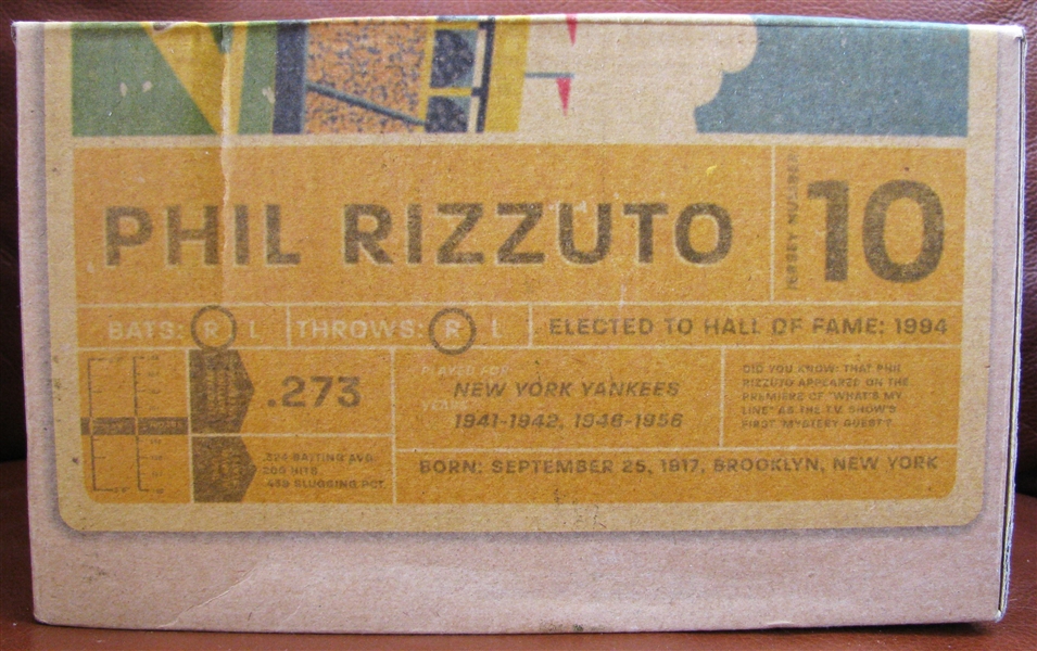 PHIL RIZZUTO HORMEL STATUE w/BOX - YANKEE STADIUM GIVE-AWAY w/BOX