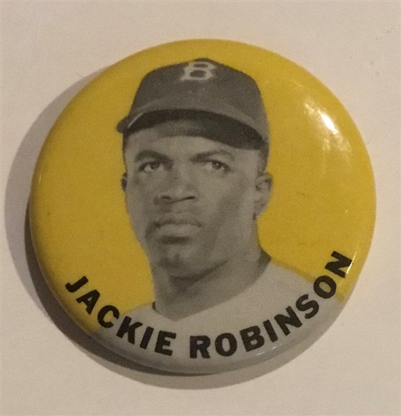 VINTAGE 50's JACKIE ROBINSON PIN