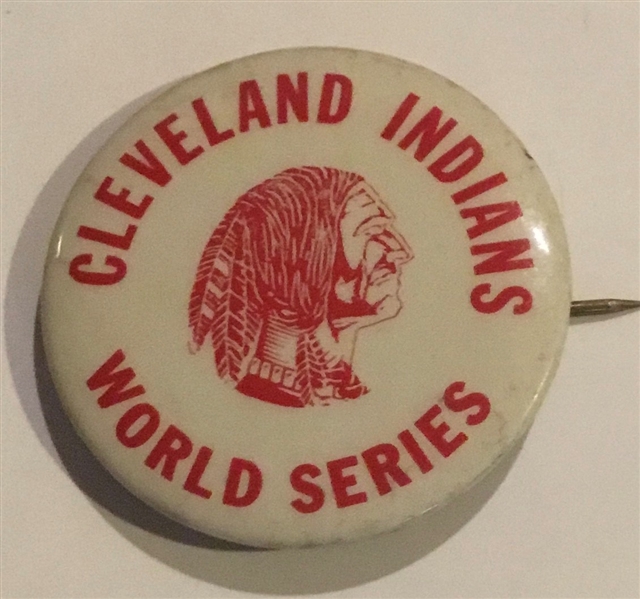 1948 CLEVELAND INDIANS WORLD SERIES PIN
