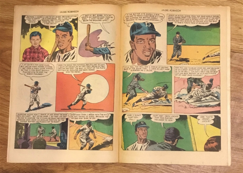 1952 JACKIE ROBINSON COMIC BOOK #6
