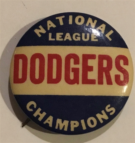 40's / 50's BROOKLYN DODGERS NATIONAL LEAGUE CHAMPIONS PIN