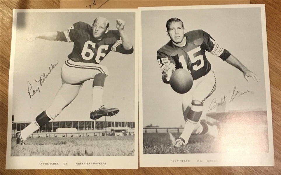 1969 GREEN BAY PACKERS PHOTO PACK w/ENVELOPE