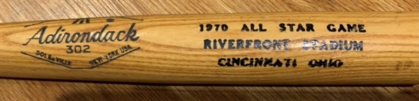 1970 MLB ALL-STAR GAME SOUVENIR BAT @ CINCINNATI