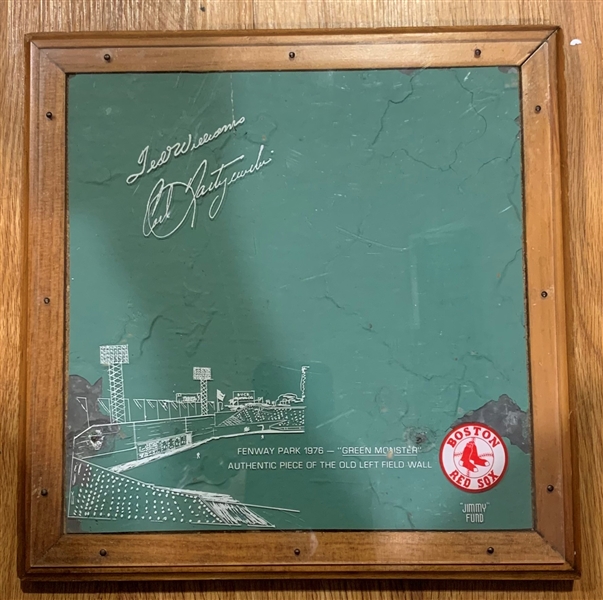 FENWAY PARK GREEN MONSTER LARGE SIZE WALL PLAQUE