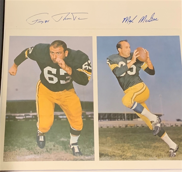 VINTAGE GREEN BAY PACKERS BANQUET PROGRAM- THURSTON & MCGEE