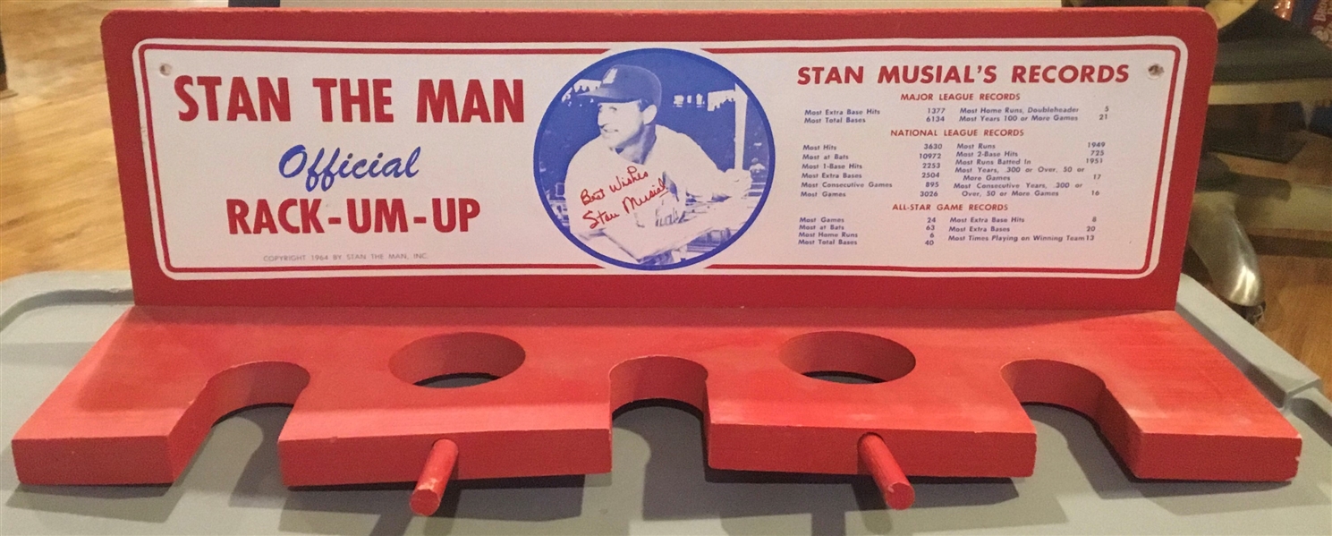1964 STAN MUSIAL's OFFICIAL RACK-UM-UP