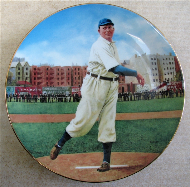 CY YOUNG THE PERFECT GAME BRADFORD EXCHANGE PLATE