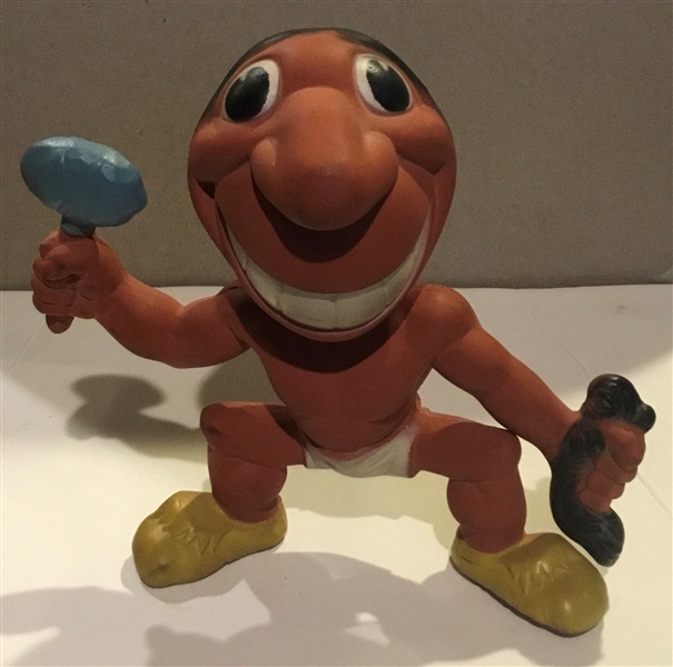 VINTAGE 50's CHIEF WAHOO REMPEL RUBBER DOLL
