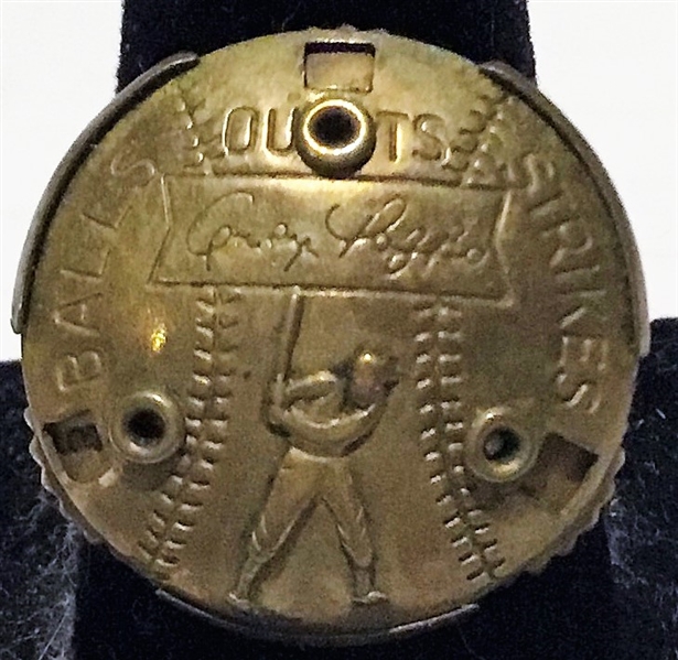 1949 ANDY PAFKO CHICAGO CUBS RING/SCORER