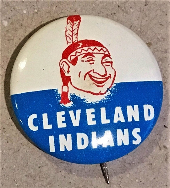 VINTAGE 60's CLEVELAND INDIANS GUY's POTATO CHIPS PREMIUM PIN