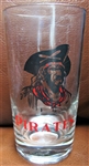 50s PITTSBURGH PIRATES "BIG LEAGUER" DRINKING GLASS
