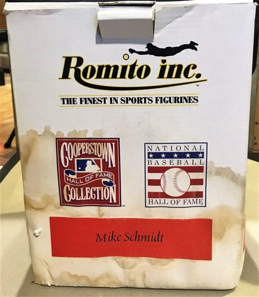 MIKE SCHMIDT SIGNED ROMITO STATUE