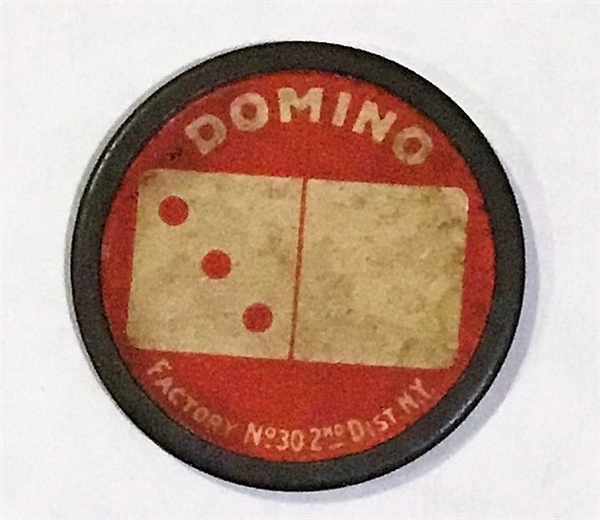 1910 SWEET CAPORAL DOMINO DISC/COIN- PAT MORAN - PHILLIES