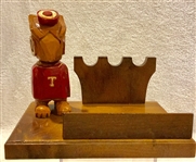 50s TEMPLE OWLS "ANRI" PIPE STAND & STATUE