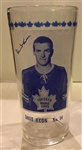 1967-68 DAVE KEON "TORONTO MAPLE LEAFS" PICTURE GLASS