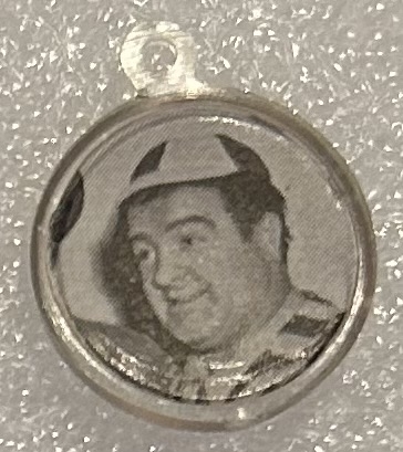 VINTAGE LOU COSTELLO / GENE AUTRY GUMBALL CHARM