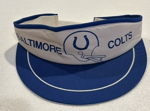 VINTAGE BALTIMORE COLTS HAT/VISOR