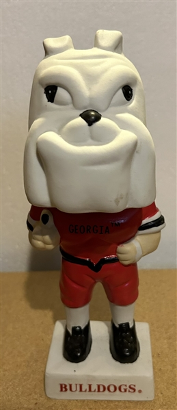 VINTAGE GEORGIA BULLDOGS MASCOT BOBBING HEAD