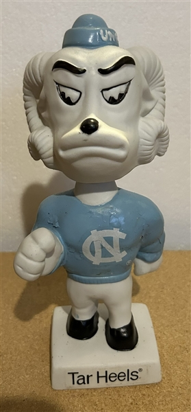 VINTAGE NORTH CAROLINA TAR HEELS MASCOT BOBBING HEAD