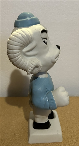 VINTAGE NORTH CAROLINA TAR HEELS MASCOT BOBBING HEAD