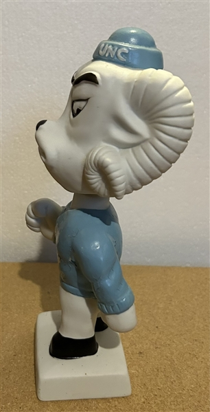 VINTAGE NORTH CAROLINA TAR HEELS MASCOT BOBBING HEAD