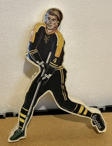 VINTAGE BOSTON BRUINS BOBBY ORR FIGURAL RADIO