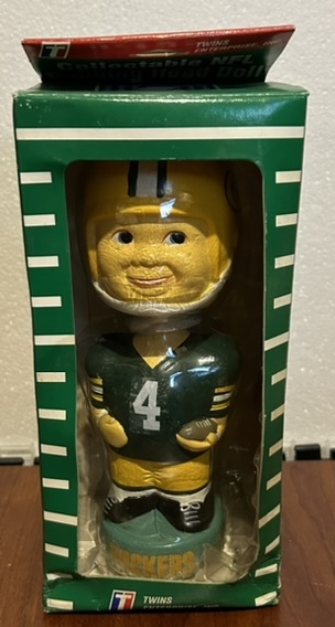 GREEN BAY PACKERS TWIN ENTERPRISES BOBBING HEAD -NRFB