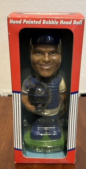 IVAN RODRIGUEZ BOBBLE DOBBLES BOBBING HEAD - NRFB