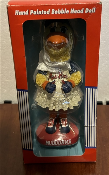 MUDDONNA - TOLEDO MUD HENS MASCOT BOBBLE DOBBLES BOBBING HEAD - NRFB