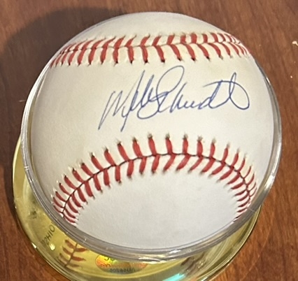 MIKE SCHMIDT SIGNED BASEBALL w/SGC COA