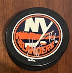 ALEXEI YASHIN "NEW YORK ISLANDERS" SIGNED PUCK w/JSA COA