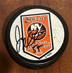 JASON BLAKE "NEW YORK ISLANDERS" SIGNED PUCK w/JSA COA