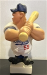 1955 BROOKLYN DODGERS "KAIL" STATUE - SIGNED BY KAIL