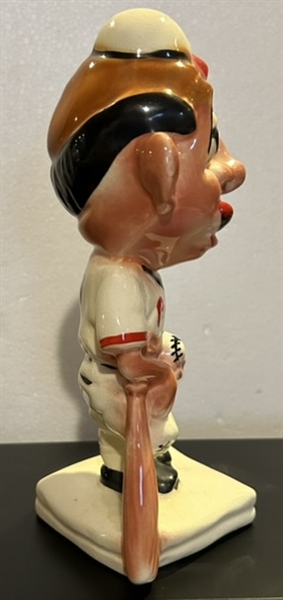 50's BROOKLYN DODGERS STANFORD POTTERY MASCOT BANK