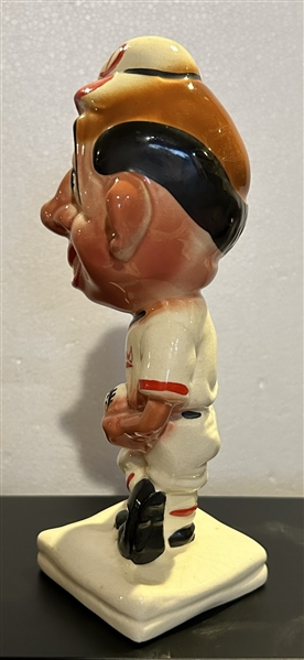 50's BROOKLYN DODGERS STANFORD POTTERY MASCOT BANK