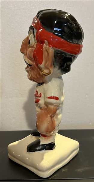 50's PITTSBURGH PIRATES STANFORD POTTERY MASCOT BANK