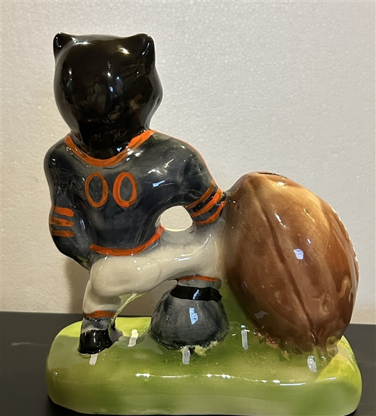 50's CHICAGO BEARS GIBBS-CONNER MASCOT BANK