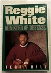 1991 REGGIE WHITE SIGNED BOOK w/CAS COA