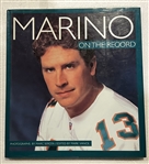 1996 DAN MARINO SIGNED BOOK w/CAS COA