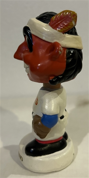 60's CLEVELAND INDIANS mini BOBBING HEAD