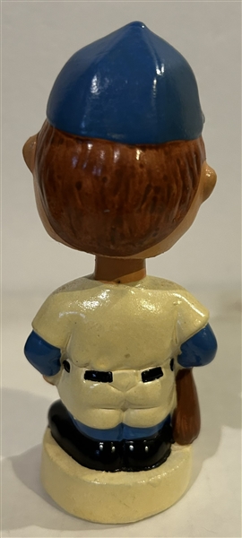 60's LOS ANGELES DODGERS mini BOBBING HEAD - MOON FACE 