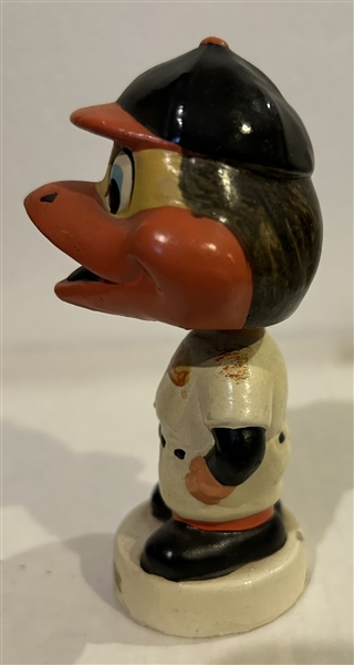 60's BALTIMORE ORIOLES mini BOBBING HEAD