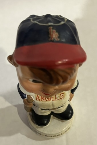 60's LOS ANGELES ANGELS mini BOBBING HEAD