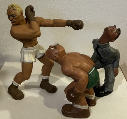 VINTAGE 40's/50's RITTGERS BOXING SET w/RARER JOE PALOOKA