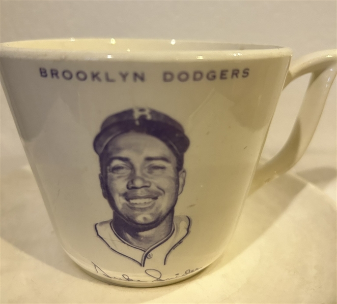 50's BROOKLYN DODGERS DUKE SNIDER PORTRAIT MUG-SUPER RARE!